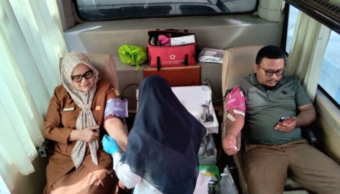 Puskesmas Indrapuri – PMI Kota Banda Aceh Gelar Donor Darah Rutin