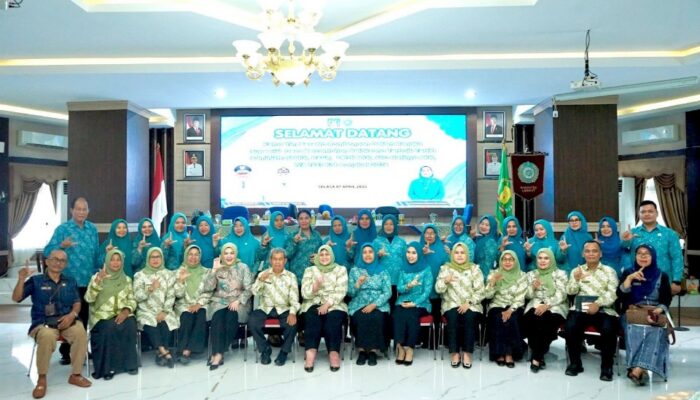 Ny Endang Syah Afandin Sambut Supervisi PKK Provsu Di Langkat 