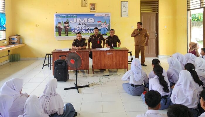 Kejari Deliserdang Gelar Kegiatan JMS di SMAN 1 Bangun Purba