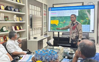 Bahas Banjir dan Konektivitas, Bupati Taput Temui Pimpinan BBPJN Sumut