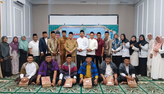 Sekda Binjai Hadiri Halal Bihalal dan Tepung Tawar Haji Pengurus MUI Kota Binjai