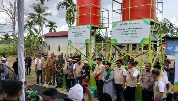 Pascabanjir, Pegadaian Bersihkan 120 Sumur Di Aceh Utara, Eka Pebriansyah: Air Adalah Sumber Kehidupan