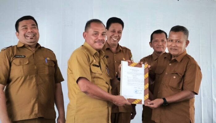 Bupati Aceh Tamiang Menunjuk Tiga Plt Kepala Dinas