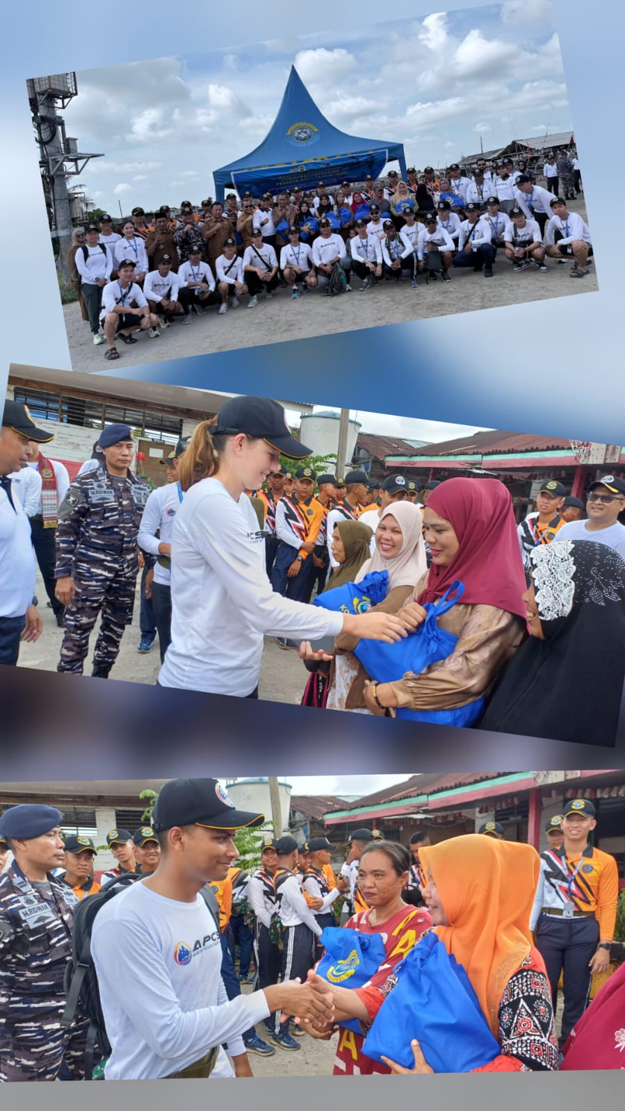 Peserta APCS Kodaeral I Gelar Bhakti Sosial, Salurkan 150 Paket Sembako