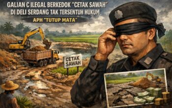 APH Tutup Mata, Galian C Ilegal Berkedok Cetak Sawah Resahkan Warga