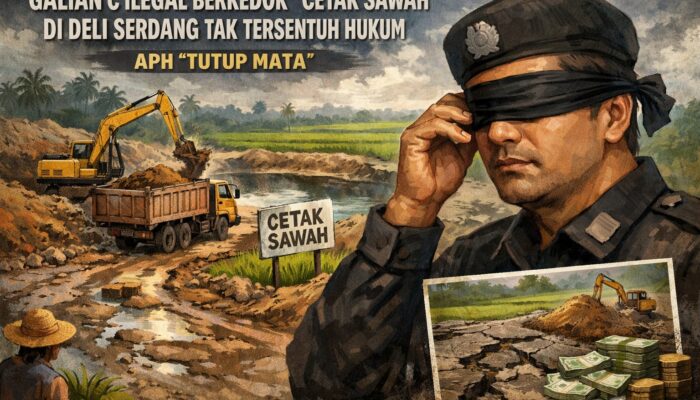 APH Tutup Mata, Galian C Ilegal Berkedok Cetak Sawah Resahkan Warga