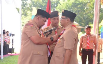 Asri Ludin Tambunan Pimpin Mabicab Pramuka Deliserdang