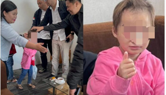 Ketua DPD AMS XII Sumut Jeppriawan Jemput Juliana, Bocah Penderita Stunting Dari Nias