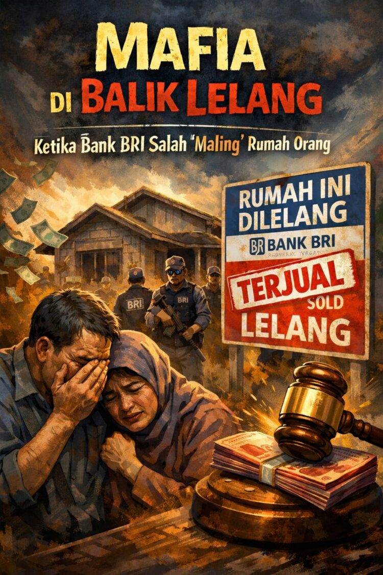 Mafia di Balik Lelang: Ketika Bank BRI Salah “Maling” Rumah Orang