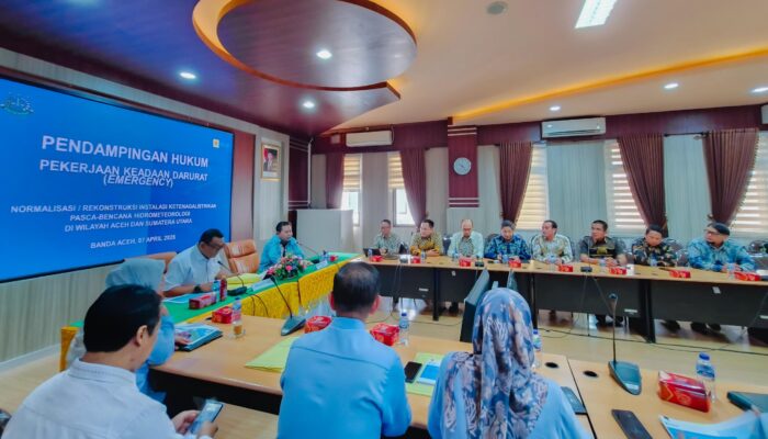 PLN UIP SBU Gandeng Kejati Aceh dalam Pendampingan Hukum Pekerjaan Darurat