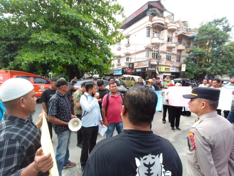 Unras Di Mapolres Tebingtinggi Persoalkan Bappeda