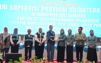 Ketua PKK Sumut Supervisi di Deliserdang