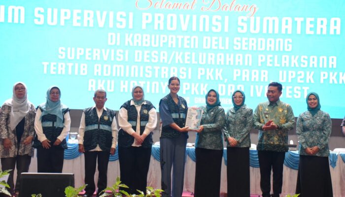 Ketua PKK Sumut Supervisi di Deliserdang