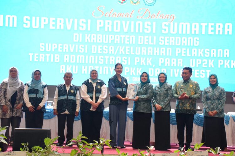 Ketua PKK Sumut Supervisi di Deliserdang