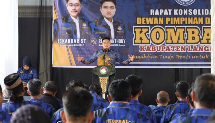 Gelar Konsolidasi, KOMBAT Langkat Targetkan 7.500 Kader dan 150 Ribu Anggota