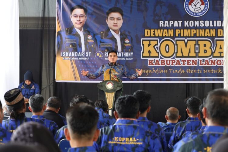 Gelar Konsolidasi, KOMBAT Langkat Targetkan 7.500 Kader dan 150 Ribu Anggota