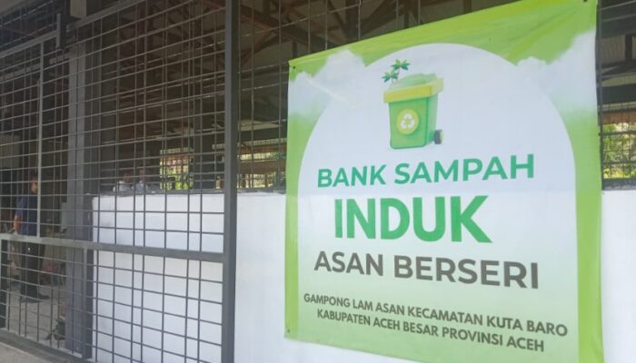 Gampong Lam Asan Aceh Besar Kelola Sampah Mandiri Lewat TPS-3R