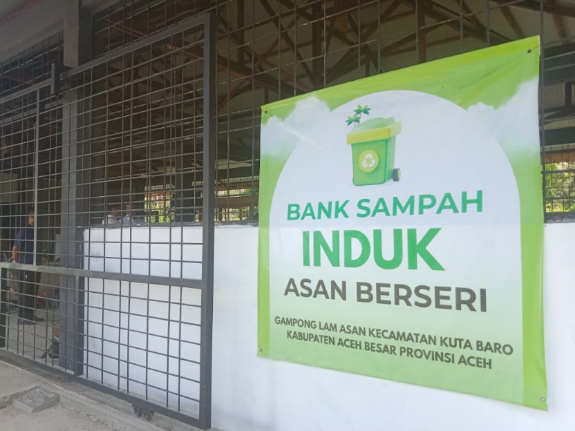 Gampong Lam Asan Aceh Besar Kelola Sampah Mandiri Lewat TPS-3R