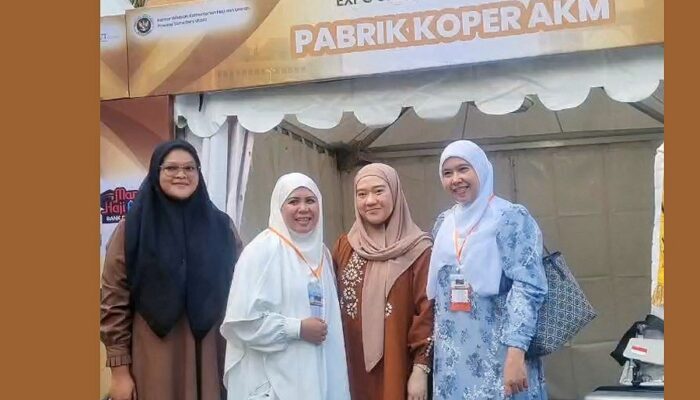 AKM Ikut Serta Di Expo UMKM Haji Umroh Di Asrama Haji Medan