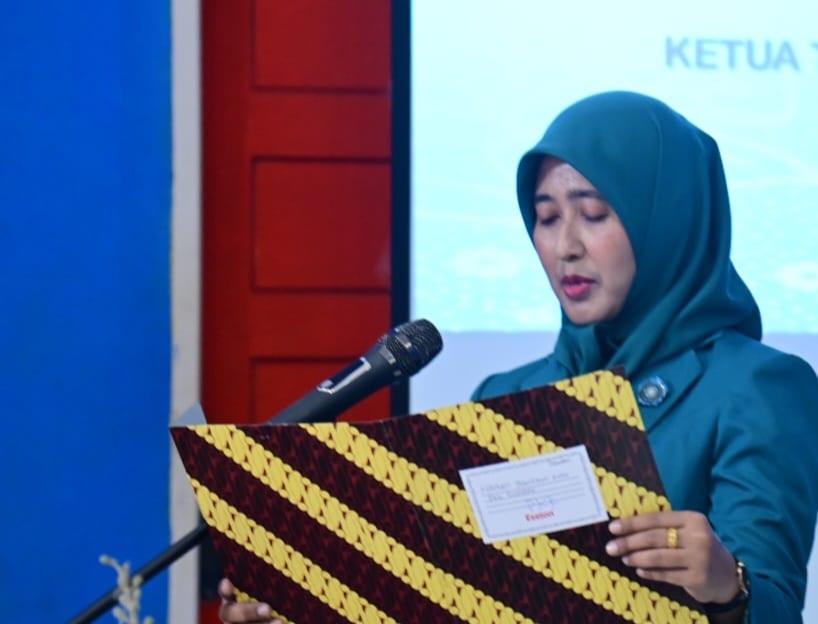 TP-PKK Aceh Besar Sosialisasi Hasil Rakernas X Ke Kader PKK Blang Bintang