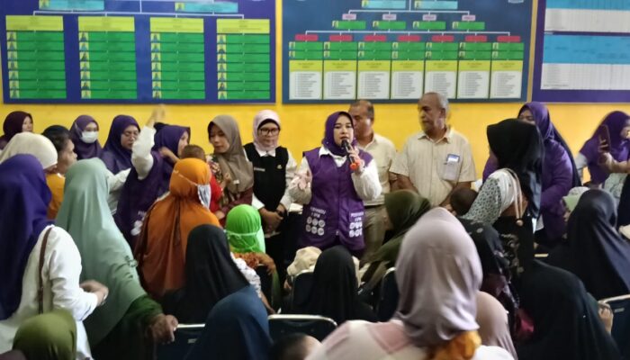 Ny. Jelita Asri Ludin Tambunan: Pelayanan Posyandu 6 SPM di Desa Pematang Biara Dinilai Sudah Cukup Baik
