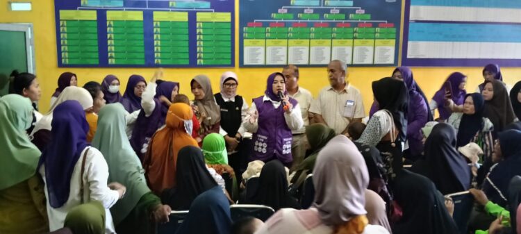 Ny. Jelita Asri Ludin Tambunan: Pelayanan Posyandu 6 SPM di Desa Pematang Biara Dinilai Sudah Cukup Baik