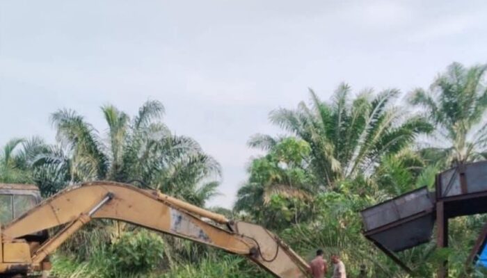 Diduga Ada PETI di Aset BUMD Sumut, Belasan Alat Berat Beroperasi Masif