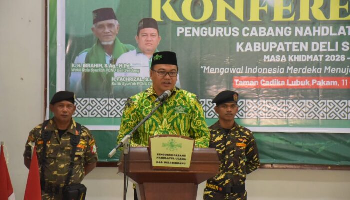 Bupati Dorong Konfercab IX NU Lahirkan Pemimpin yang Berdampak untuk Deliserdang
