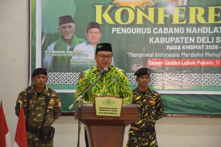 Bupati Dorong Konfercab IX NU Lahirkan Pemimpin yang Berdampak untuk Deliserdang