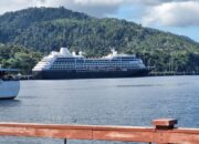 Kapal Pesiar MS Azamara Onward Berlabuh Di Teluk Sabang Bawa Ratusan Penumpang