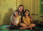 Kapolres Samosir Jadi Orang Tua Asuh Anak Korban Penganiayaan