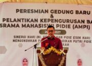 Asrama AMPI Putri Diresmikan, Pemkab Pidie Klaim Investasi SDM