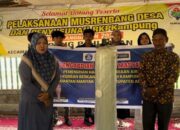 Tim PKM Universitas Samudra Serahkan Bantuan Peralatan Air Bersih ke Kampong Pahlawan Tamiang