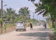 Jalan Provinsi Tebingtinggi-Dolok Masihul Rusak Parah