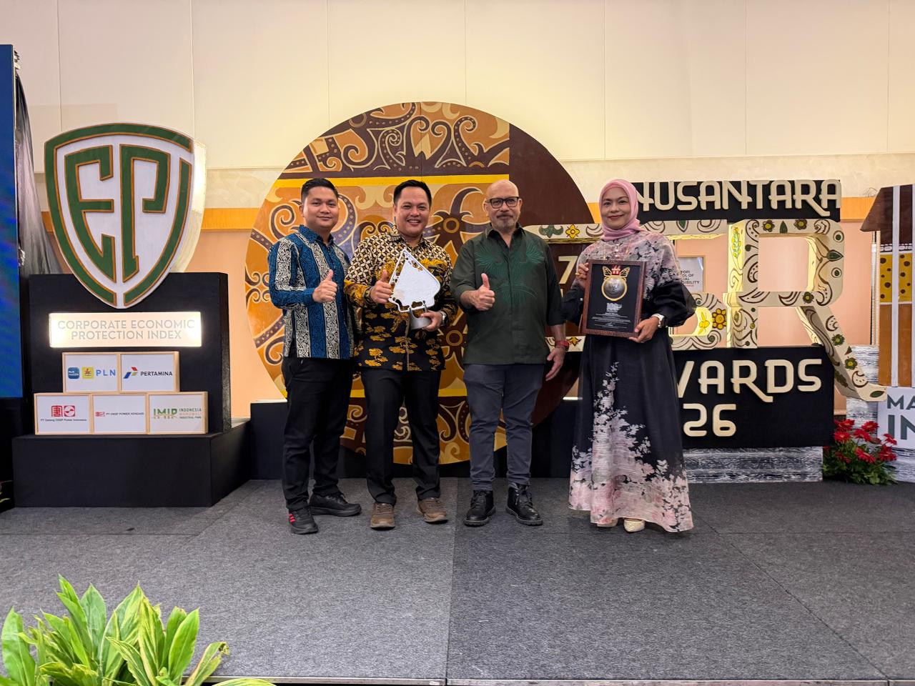 PLN UIP SBU Raih Penghargaan Nasional Pada Gelaran Nusantara CSR Awards 2026