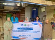 Reservoir Air Bersih Rumah Tangga Pascabanjir Bandang di Desa Tualang Baro, Manyak Payed