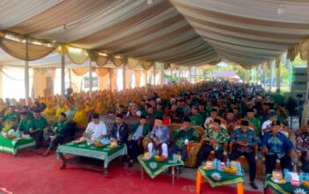 Ribuqn Warga Muhammadiyah di Asahan Hadiri Pengajian dan Silaturahim Syawal di Kisaran