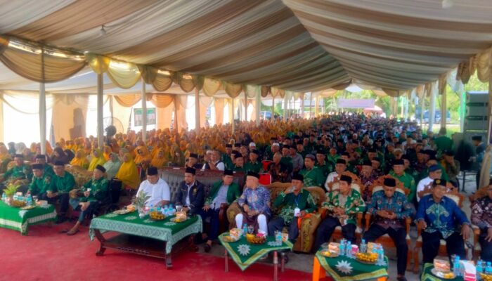 Ribuan Warga Muhammadiyah di Asahan Hadiri Pengajian dan Silaturahim Syawal di Kisaran