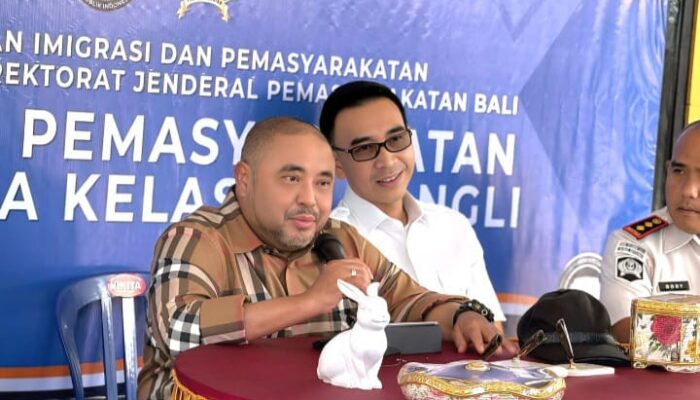 Komisi III DPR RI Aboe Bakar Apresiasi Pengawasan Lapas Bangli