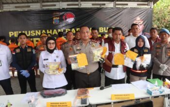 Kejar Kurir Sabu Hingga Tol Amplas, 2 Kg Barbut Disita