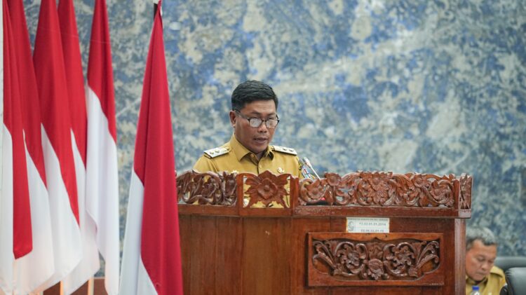 Lom Lom Suwondo Sampaikan LKPj Bupati Deliserdang TA 2025 di Rapat Paripurna Dewan