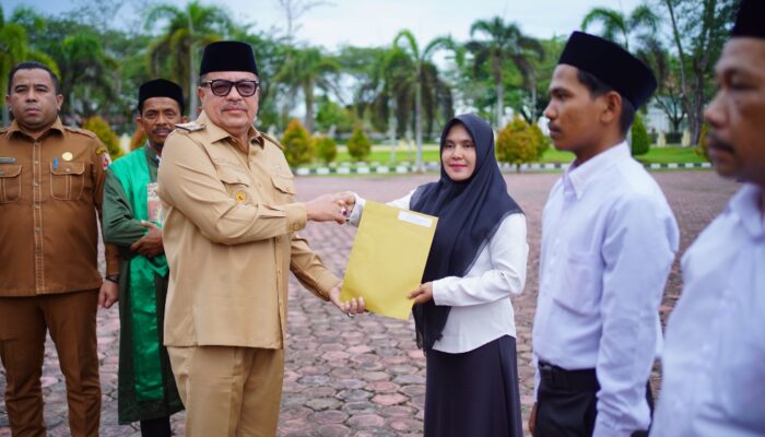 TRK Lantik 500 Tuha Peut, Tekankan Sinergitas Dengan Kades