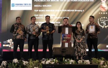 Perumda Tirta Uli Pematangsiantar Raih Penghargaan 2026