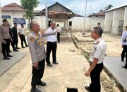 Kapolres Aceh Tamiang Cek Kesiapan Lapas Kuala Simpang
