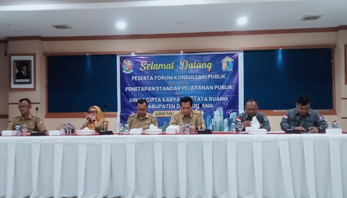 Dinas CKTR Deliserdang Gelar FKP Penetapan Standar Pelayanan Publik