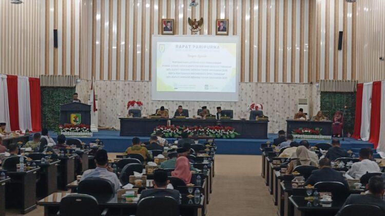 DPRD Sergai Berikan Catatan Rapor Merah Kinerja Eksekutif Dalam Rapat Paripurna LKPJ Bupati