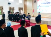 Lom Lom Suwondo Lantik 120 ASN, Kadis P3AP2KB Dirotasi Jadi Staf Ahli Bupati