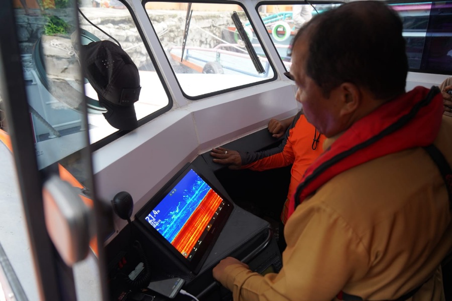 Wakil Bupati Toba Tinjau Pencarian Korban Tenggelam Di Air Terjun Situmurun