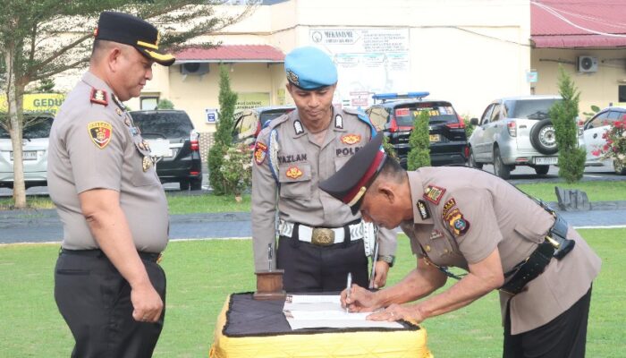 Kapolsek Talawi Dan Kasi Propam Polres Batubara Mutasi