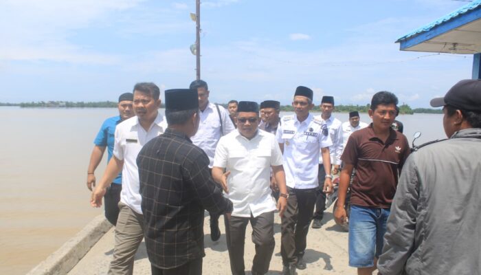 Wabup Labuhanbatu Tinjau Wilayah Pesisir